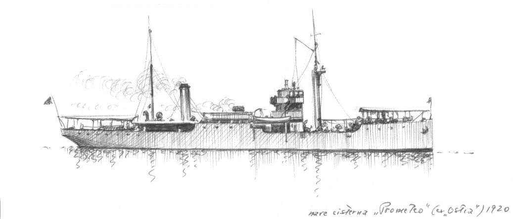 1920 - Nave cisterna 'Prometeo' ex 'Ostia'